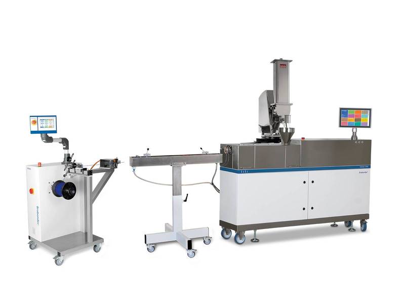 Extrusion line: Stand-Alone extruder TwinLab-C with Winder